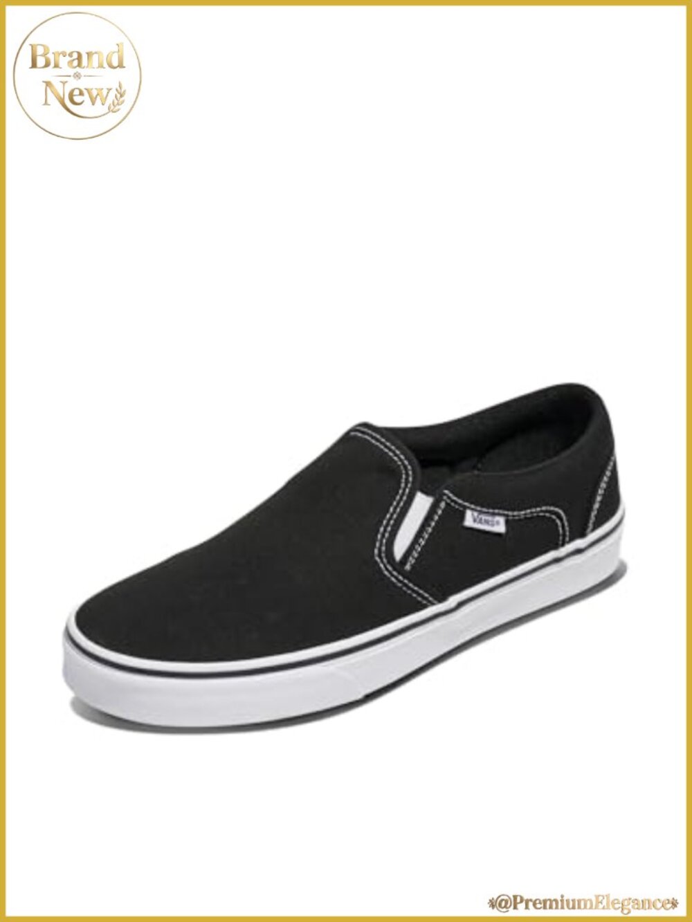 Men's Asher Slip-On Sneakers Canvas Comfortable Casual Walking Shoes